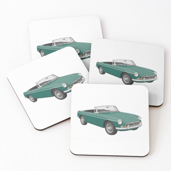 Item preview, Vintage green MGB sports car designed and sold by ClassicMotors.