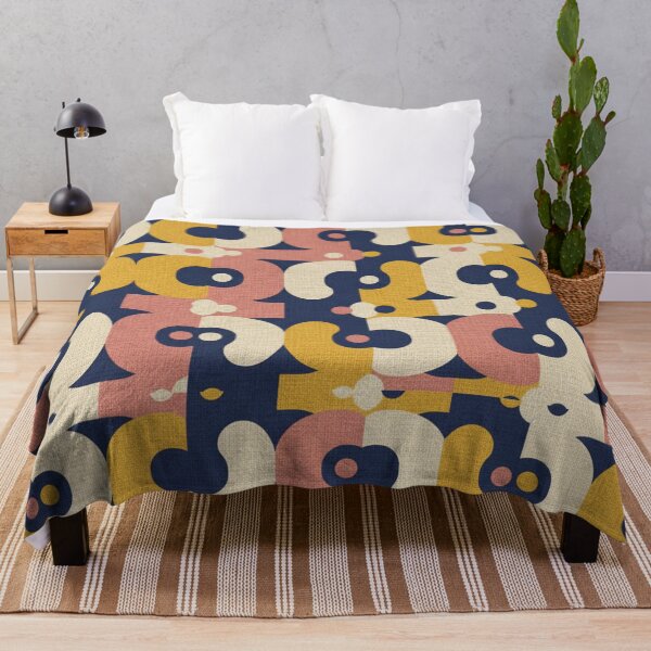 Item preview, Retro Geometric Puzzle Flux designed and sold by Tanlyco.