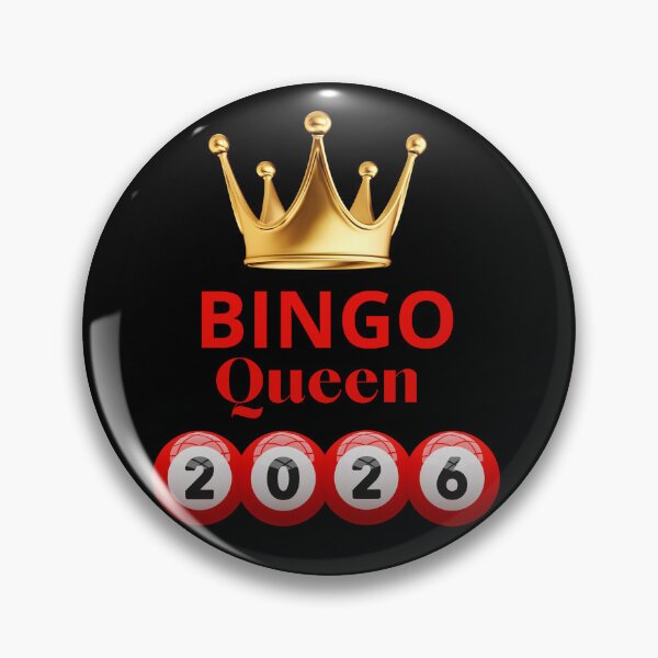 Item preview,  Bingo queen  2026 New Year, Happy New Year Welcome 2026, It's a 2026 , Bingo Queen designed and sold by KolorellaS.