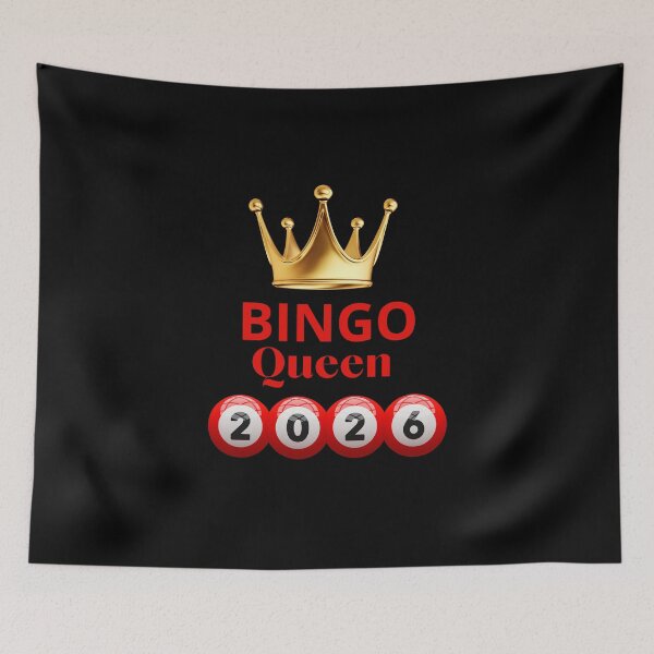 Item preview,  Bingo queen  2026 New Year, Happy New Year Welcome 2026, It's a 2026 , Bingo Queen designed and sold by KolorellaS.
