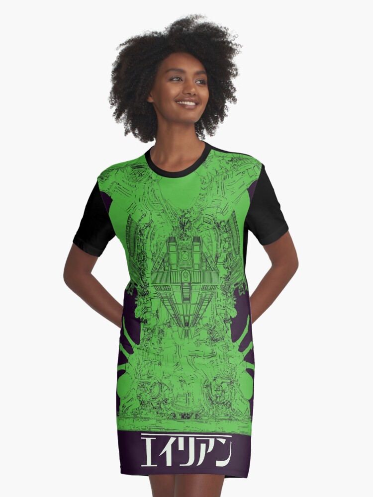 alien t shirt dress