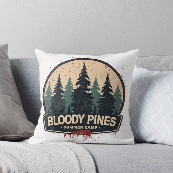 Item preview, Bloody Pines, Summer Camp designed and sold by RisingWolfStudio.