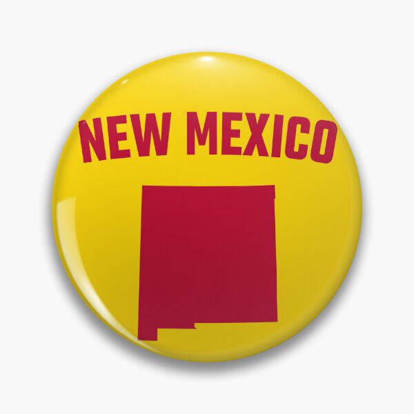 Item preview, New Mexico State Pride - Bold Red Minimalist Map designed and sold by mashmosh.