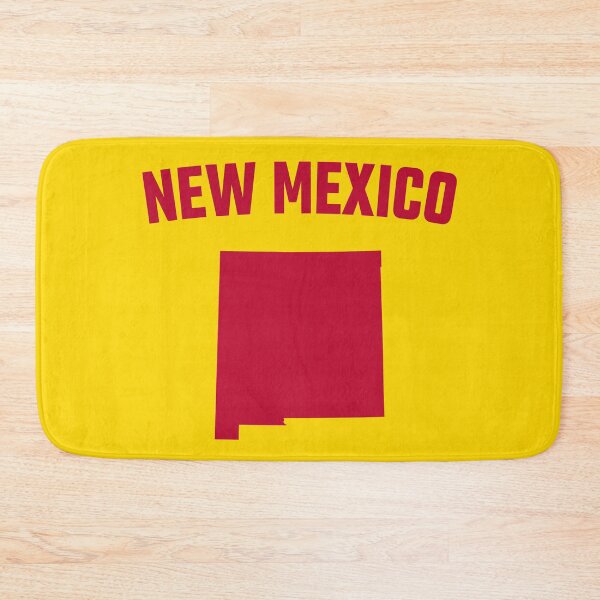 Item preview, New Mexico State Pride - Bold Red Minimalist Map designed and sold by mashmosh.