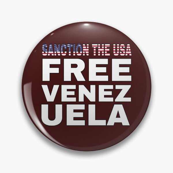 Item preview, Sanction the USA, Free Venezuela Political Art designed and sold by feardeargcrafts.