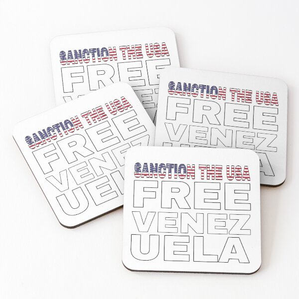 Item preview, Sanction the USA, Free Venezuela Political Art designed and sold by feardeargcrafts.