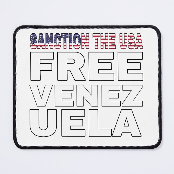 Item preview, Sanction the USA, Free Venezuela Political Art designed and sold by feardeargcrafts.