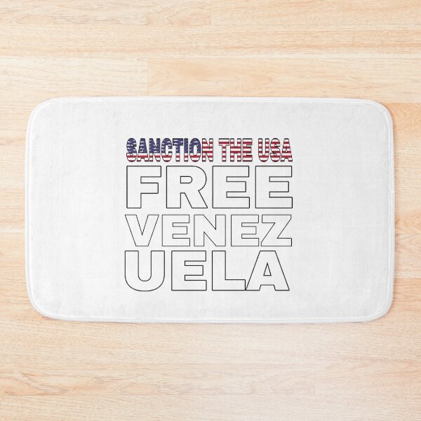 Item preview, Sanction the USA, Free Venezuela Political Art designed and sold by feardeargcrafts.