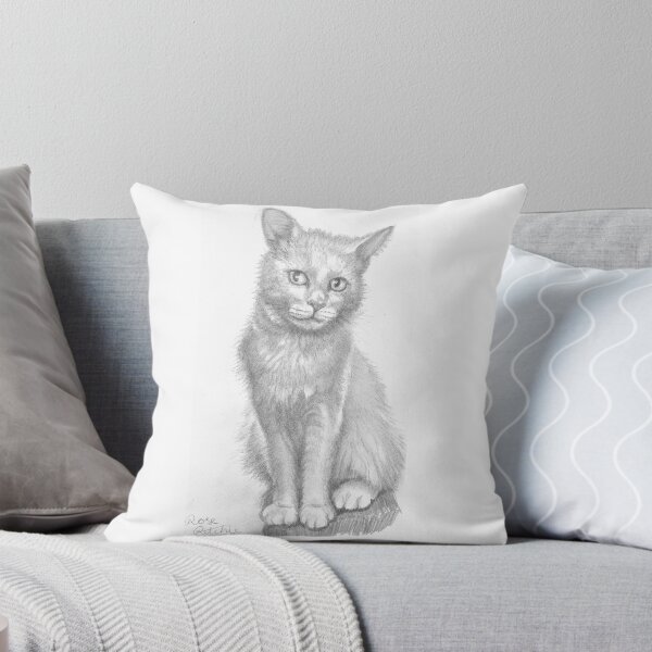 Item preview, Gorgeous cat drawing! designed and sold by Rose Ritchie.