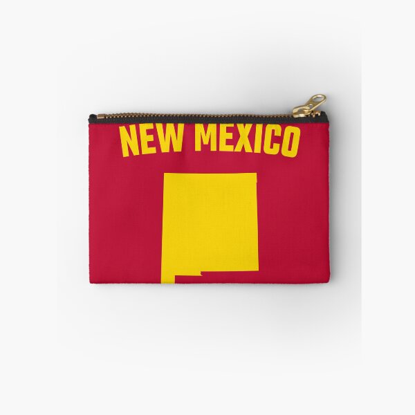 Item preview, New Mexico State Silhouette - Bold Yellow Retro Design designed and sold by mashmosh.
