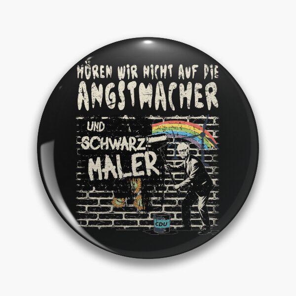 Item preview, Pessimists & Fearmongers Satire | Friedrich Merz Anti-CDU Politics Criticism | Colorful Instead of Black designed and sold by VariousGoodies.