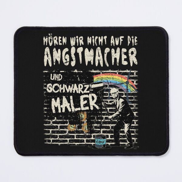 Item preview, Pessimists & Fearmongers Satire | Friedrich Merz Anti-CDU Politics Criticism | Colorful Instead of Black designed and sold by VariousGoodies.