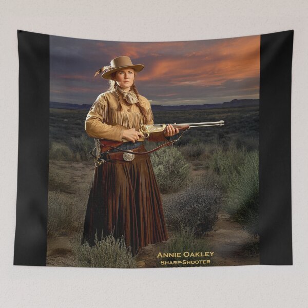 Item preview, ANNIE OAKLEY - American Sharpshooter 1860 -1926 designed and sold by DBM Photo Art 1.