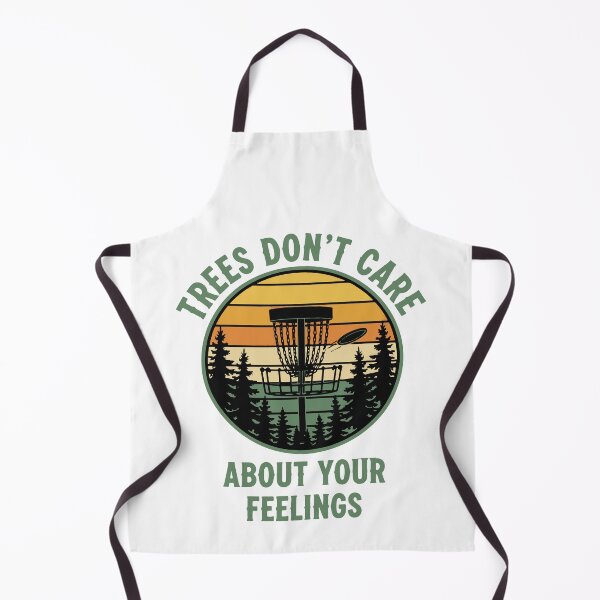 Item preview, Trees Dont Care About Your Feelings Disc Golf designed and sold by LuminOrb.