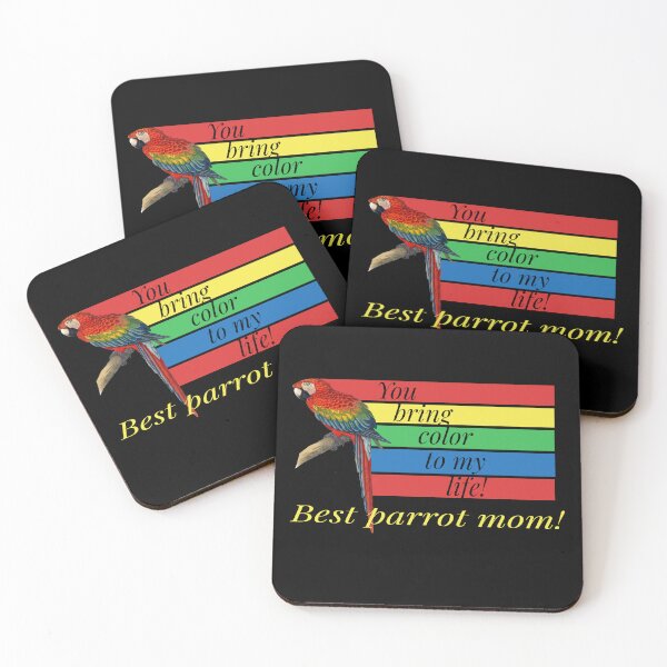 Item preview, Best parrot mom! You bring colour to my life designed and sold by MiFree.