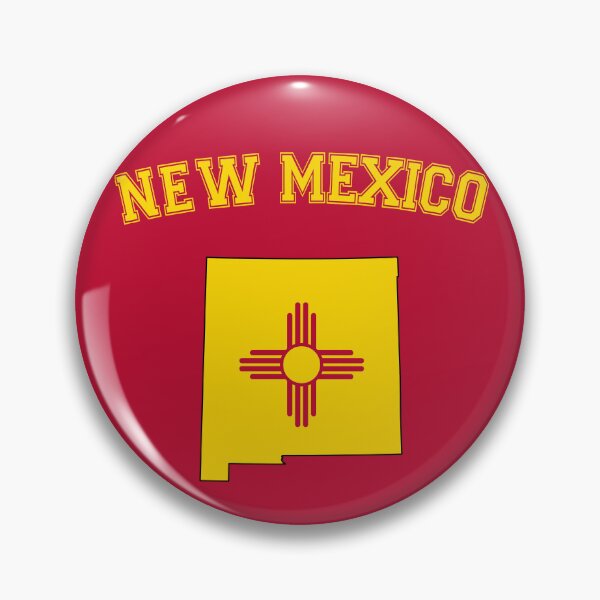 Item preview, New Mexico Pride, Retro Zia Sun State Silhouette designed and sold by mashmosh.