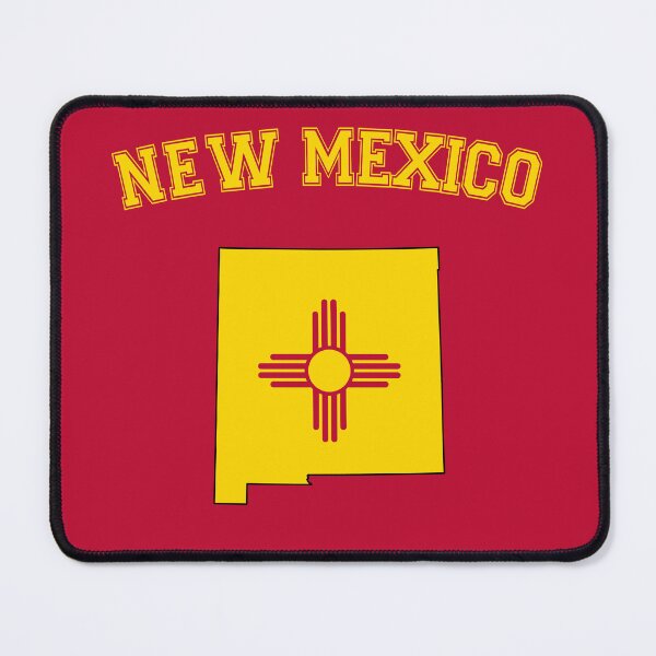 Item preview, New Mexico Pride, Retro Zia Sun State Silhouette designed and sold by mashmosh.