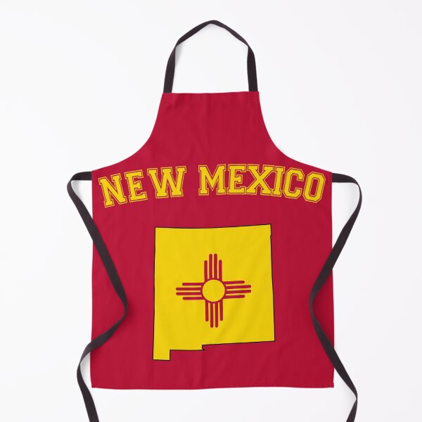 Item preview, New Mexico Pride, Retro Zia Sun State Silhouette designed and sold by mashmosh.