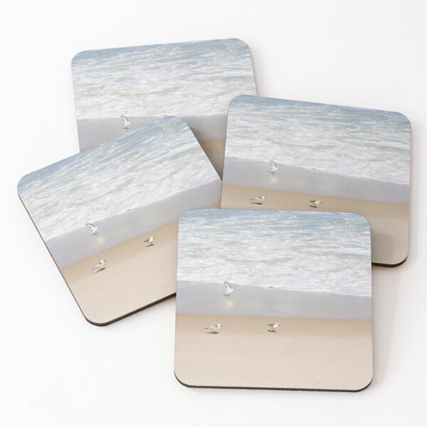 Item preview, Shorebirds on the tropical beach designed and sold by Zina Stromberg.