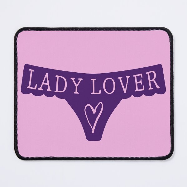 Item preview, Cute Lesbian Panties Lady Lover Purple Lavender designed and sold by TackyTime.