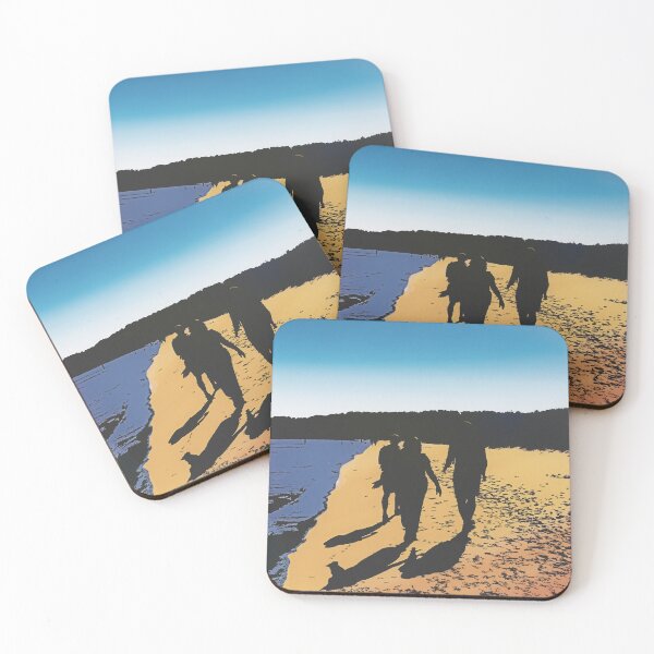 Item preview, Three figures on a beach designed and sold by Alan-David.