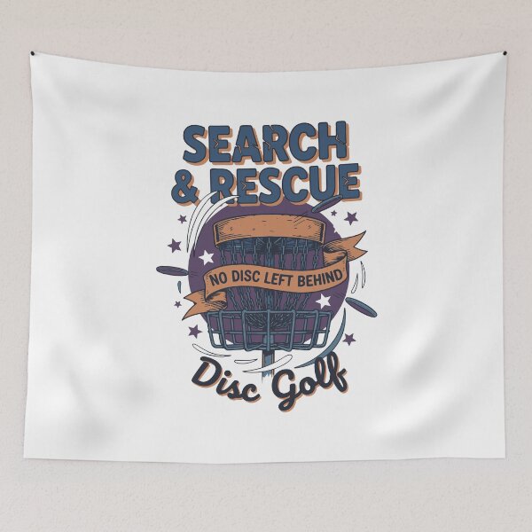 Item preview, Search And Rescue No Disc Left Behind Disc Golf designed and sold by LuminOrb.