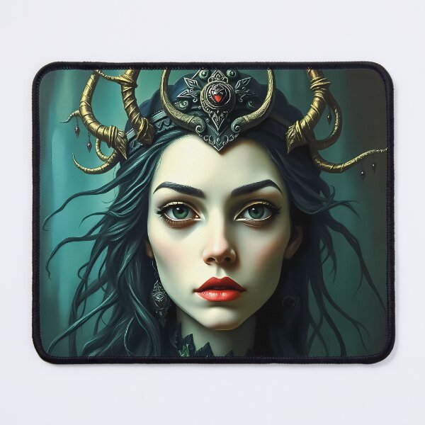 Item preview, Forest Dryad Queen - Mystical Nature Fantasy Portrait designed and sold by ArtMorphStudio.