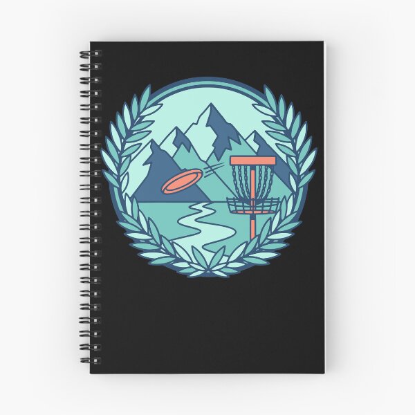 Item preview, Mountain Disc Golf Scene Flying Disc Basket Course designed and sold by LuminOrb.