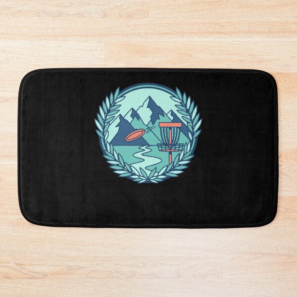 Item preview, Mountain Disc Golf Scene Flying Disc Basket Course designed and sold by LuminOrb.