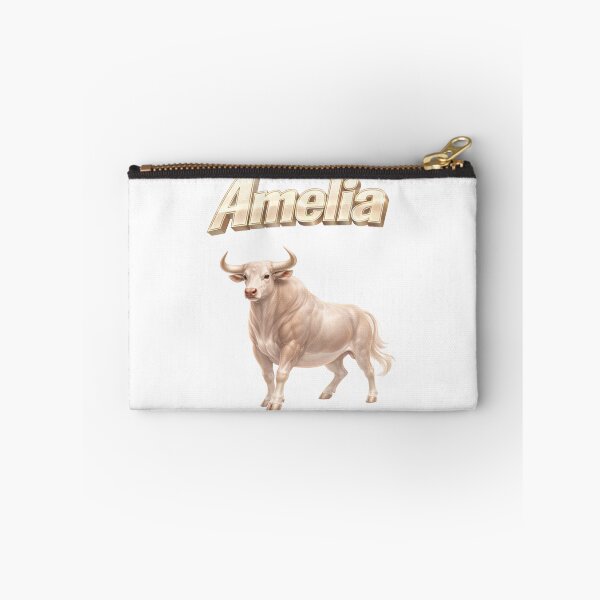 Item preview, Amelia Year of the Ox Eastern Zodiac Strength Calm Power Design designed and sold by AlexLineArt.