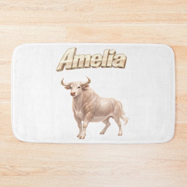 Item preview, Amelia Year of the Ox Eastern Zodiac Strength Calm Power Design designed and sold by AlexLineArt.