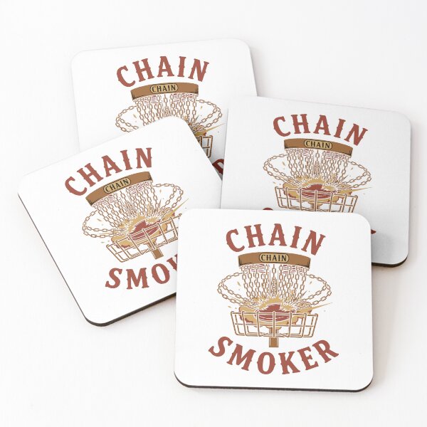 Item preview, Chain Smoker Disc Golf Basket Funny designed and sold by LuminOrb.