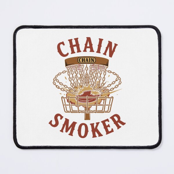 Item preview, Chain Smoker Disc Golf Basket Funny designed and sold by LuminOrb.