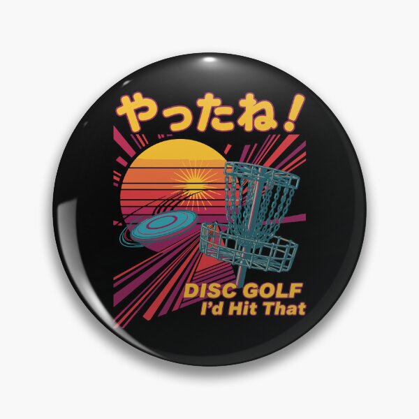 Item preview, Yattane Disc Golf Id Hit That Funny Disc Golfer designed and sold by LuminOrb.