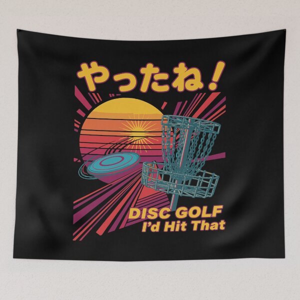 Item preview, Yattane Disc Golf Id Hit That Funny Disc Golfer designed and sold by LuminOrb.