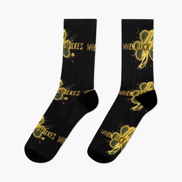 Item preview, Cosmic Shamrock Luck – Gold & Green St Patrick’s Day Art designed and sold by YourTrendyTees.