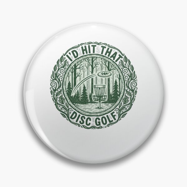 Item preview, Id Hit That Disc Golf Funny Disc Golfer Flying designed and sold by LuminOrb.