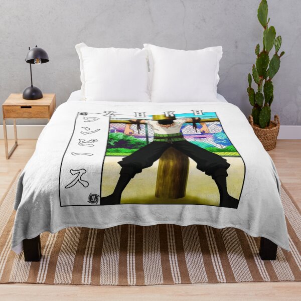Item preview, Three Sword Samurai Warrior – Anime Style Swordsman Art designed and sold by lamiarte.