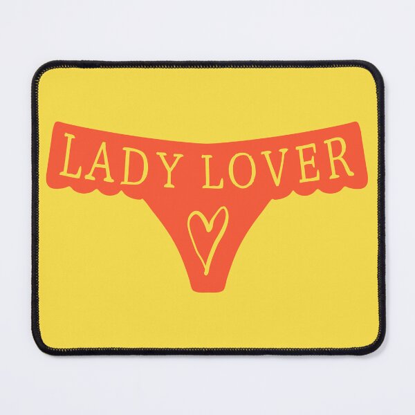 Item preview, Cute Lesbian Panties Lady Lover Yellow Orange designed and sold by TackyTime.