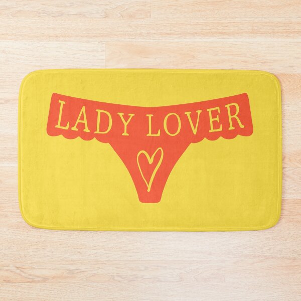 Item preview, Cute Lesbian Panties Lady Lover Yellow Orange designed and sold by TackyTime.
