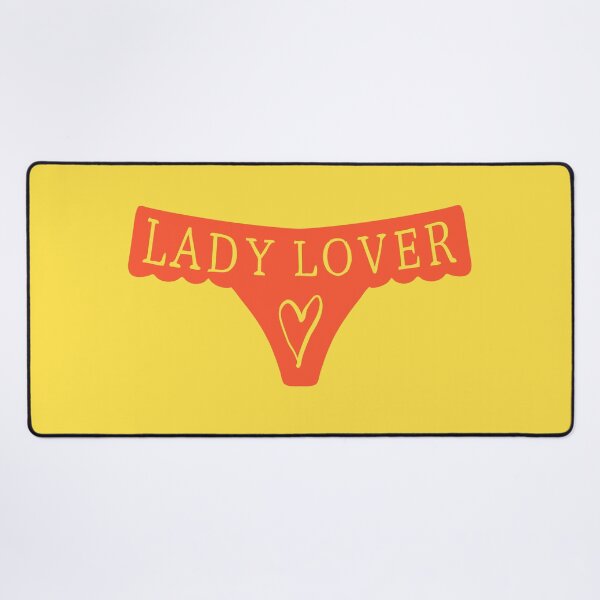Item preview, Cute Lesbian Panties Lady Lover Yellow Orange designed and sold by TackyTime.