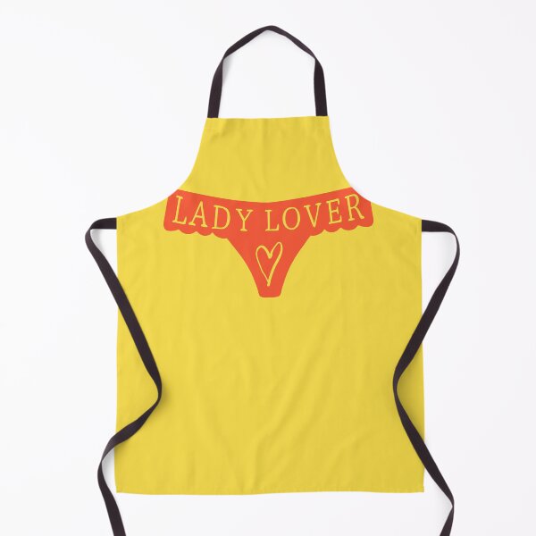 Item preview, Cute Lesbian Panties Lady Lover Yellow Orange designed and sold by TackyTime.