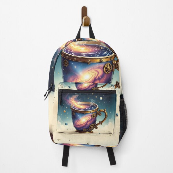 Item preview, Steampunk Space Coffee Mug with Celestial Swirling Nebulae designed and sold by Marcu Ioachim.