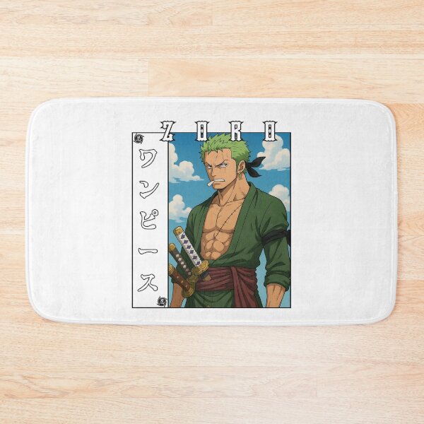 Item preview, Three Sword Samurai Warrior – Anime Style Swordsman Art designed and sold by lamiarte.