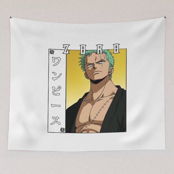 Item preview, Three Sword Samurai Warrior – Anime Style Swordsman Art designed and sold by lamiarte.
