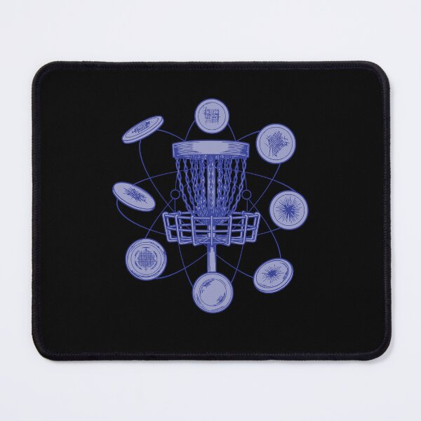 Item preview, Disc Golf Basket like an atom With Flying Discs designed and sold by LuminOrb.