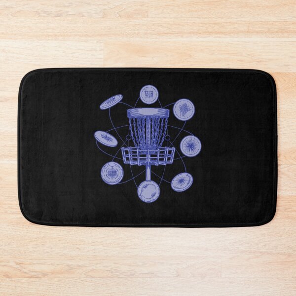 Item preview, Disc Golf Basket like an atom With Flying Discs designed and sold by LuminOrb.