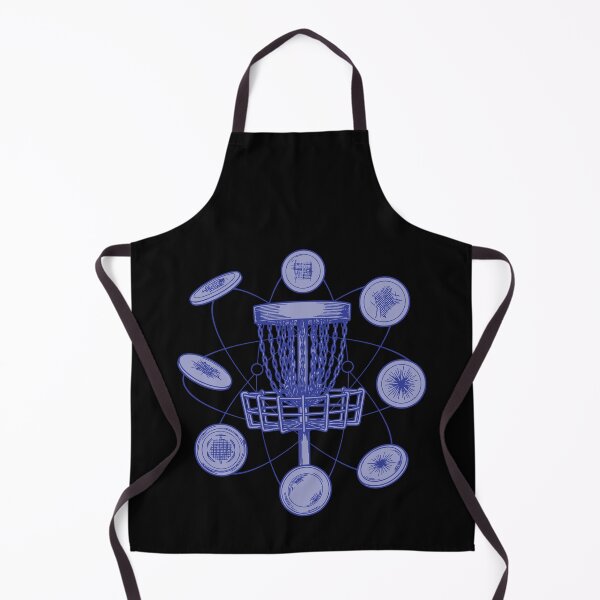 Item preview, Disc Golf Basket like an atom With Flying Discs designed and sold by LuminOrb.