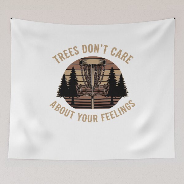 Item preview, Disc Golf Trees Dont Care About Your Feelings designed and sold by LuminOrb.