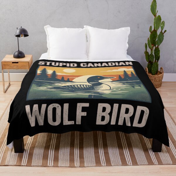 Item preview, Stupid Canadian Wolf Bird designed and sold by tinglatoravi.